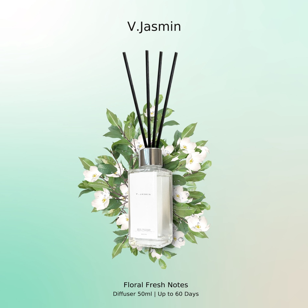 ก้านหอม-ปรับอากาศ-diffuser-กลิ่น-v-jasmin-มะลิ-สดชื่น-อบอุ่น-50ml-ฟรี-ก้านไม้กระจายกลิ่น-no-box
