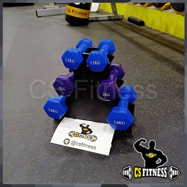 ชั้นวางดัมเบล-3-ระดับ-plastic-dumbbell-rack