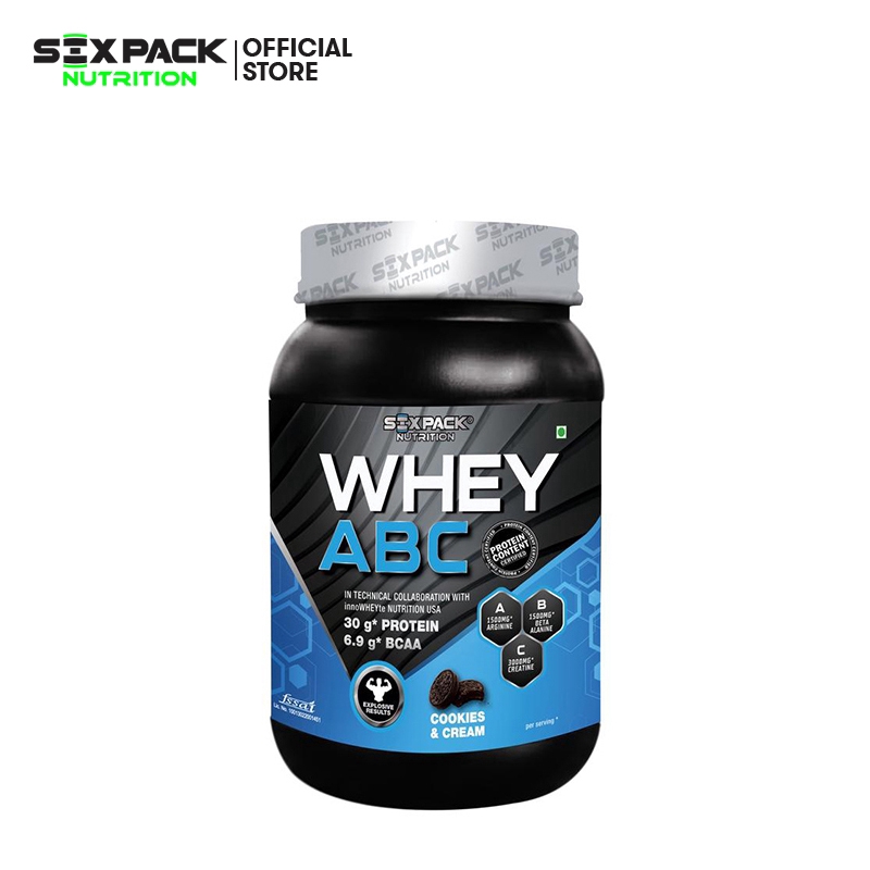 Whey ABC 100 Whey Protein Powder Creatine Monohydrate Beta Alanine L Arginine 1kg/2.2lbs