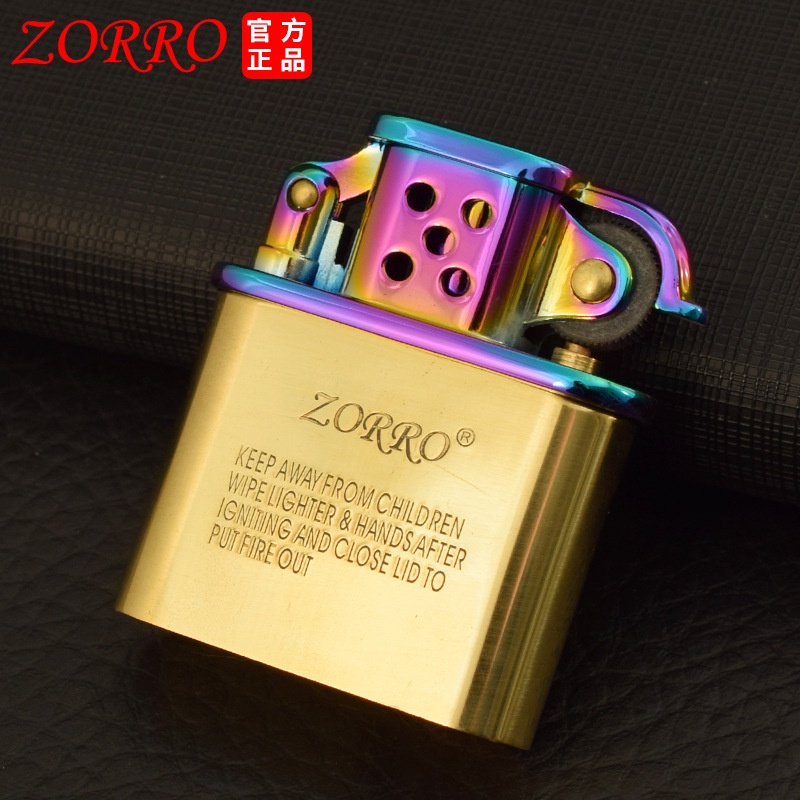 zorro-ของแท้-น้ำมันก๊าดไฟแช็กการเคลื่อนไหว506เก่าเก้าประตูเคลื่อนไหววัสดุโลหะเก่าบดล้อเคลื่อนไหวขายส่ง