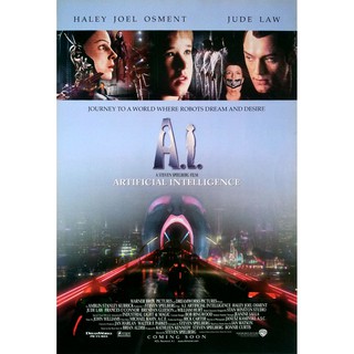โปสเตอร์ หนัง จักรกลอัจฉริยะ A.I. Artificial Intelligence 2001 POSTER 24”x35” Inch Steven Spielberg