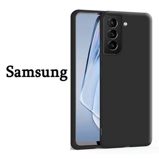 เคสกำมะหยี่ขอบเหลี่ยม เคสซิลิโคน Samsung Galaxy S22 S20 S21 FE Ultra S10 S9 S8 Note 20 Ultra 10 9 8 Plus Pro Lite 2023 4G 5G
