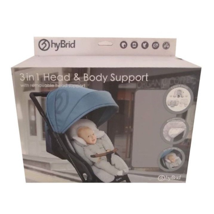 ภาพสินค้าพร้อมส่ง ​ Babyinstyle - Head & Body Support ซัพพอร์ตทารก เบาะรองรถเข็น​ เบาะรองคาร์ซีท​ ผ้ารองกันเปื้อน พรีเมี่ยม​​​ จากร้าน babyinstyle บน Shopee ภาพที่ 3