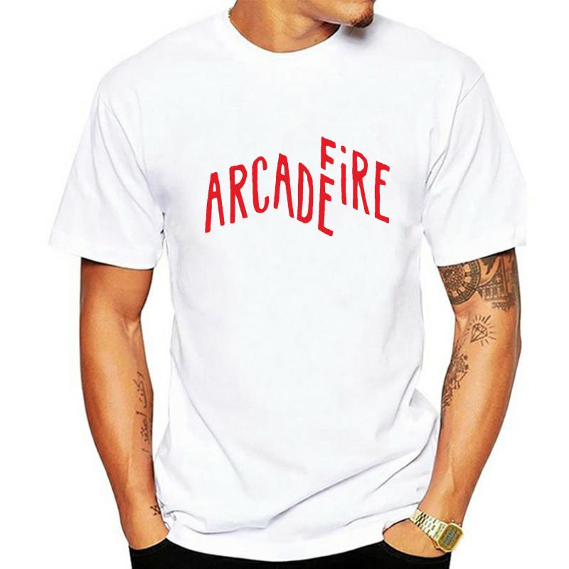 เสื้อยืด-ผ้าฝ้าย-100-พิมพ์ลาย-arcade-fire-แห้งเร็ว-สีฟ้า-สําหรับผู้ชาย