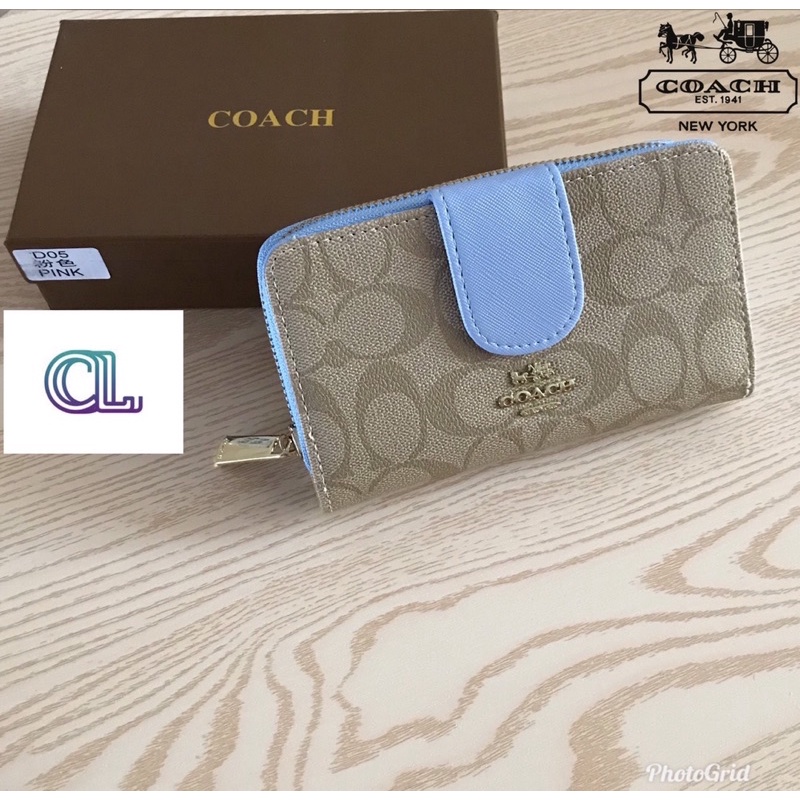 กระเป๋าตังค์ของ-coachงานง-aราคาถูก-รับประกันสินค้าตรงปก-100-สินค้ามีพร้อมกล่อง