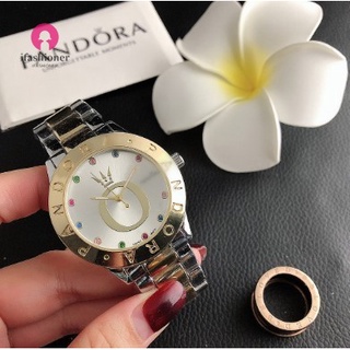 ภาพขนาดย่อของภาพหน้าปกสินค้าPelogios Pandora นาฬิกาข้อมือ สายสแตนเลส หรูหรา จากร้าน ifashioner.th บน Shopee ภาพที่ 3