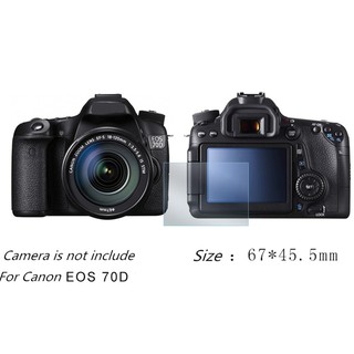 ภาพขนาดย่อของภาพหน้าปกสินค้ากระจกนิรภัยป้องกันหน้าจอสำหรับ Canon EOS 80D 70D 60D กล้องฟิล์มฟิล์มนิรภัยฟิล์มป้องกัน HD จากร้าน joycezeng.th บน Shopee