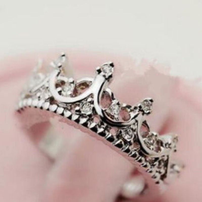 ทักแชทมา-เพื่อรับโค้ดนะจ้ะ-crown-crystal-rhinestone-wedding-แหวน-size-6-9