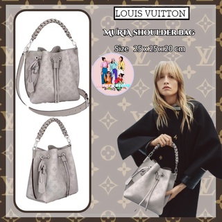 หลุยส์วิตตอง   LouisVuitton  MURIA กระเป๋าสะพายข้าง/การจัดซื้อของยุโรปของแท้ 100%/กระเป๋าสะพายข้าง/กระเป๋าผู้หญิง