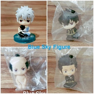 กินทามะ Gintama งานฐานฟ้า B นั่งจ๋อง มินิ ฟิกเกอร์ ตัวเล็ก น่ารัก (ของแท้ มือ 1-2)