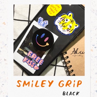 SMILEY GRIP & HOLDER : BLACK BASE