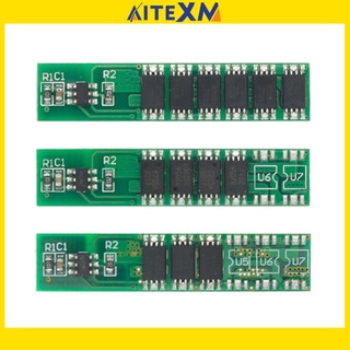 1S 15A 3.7V Li-Ion 3MOS 4MOS 6MOS Bms Pcm บอร์ดป้องกันแบตเตอรี่สําหรับ 18650 แบตเตอรี่ลิเธียมสิงโต