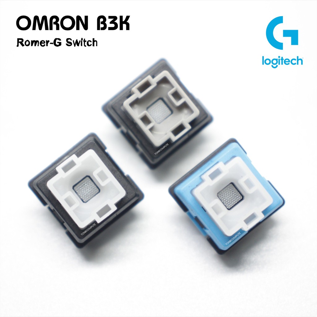 ภาพหน้าปกสินค้าRomer-G Switch OMRON B3K สวิตซ์สำหรับคีย์บอร์ด Logitech