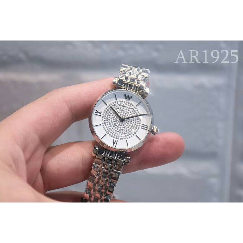 armani-armani-starry-นาฬิกาผู้หญิงดู-ferris-wheel-starry-quartz-นาฬิกาเหล็กกล้า-with-rhinestone-ar1925