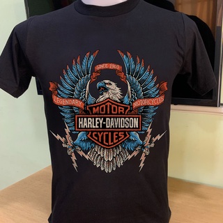 เสื้อผ้า เสื้อผ้าผู้ชาย เสื้อยืด เสื้อผ้าผู้หญิง แขนยาวฮาเลย์ (harley davidson)  ป้ายฮาเลย์ ผ้าCotton  shirt