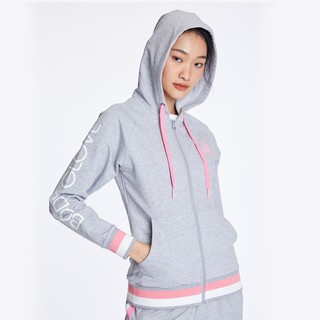 ภาพย่อรูปภาพสินค้าแรกของBODY GLOVE Women's SC Cooltex Hoodie เสื้อฮู้ด ผู้หญิง สีเทาอ่อน-81