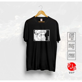 เสื้อยืด พิมพ์ลายอนิเมะญี่ปุ่น Itadori YUJI SUKUNA JUJUTSU KAISEN