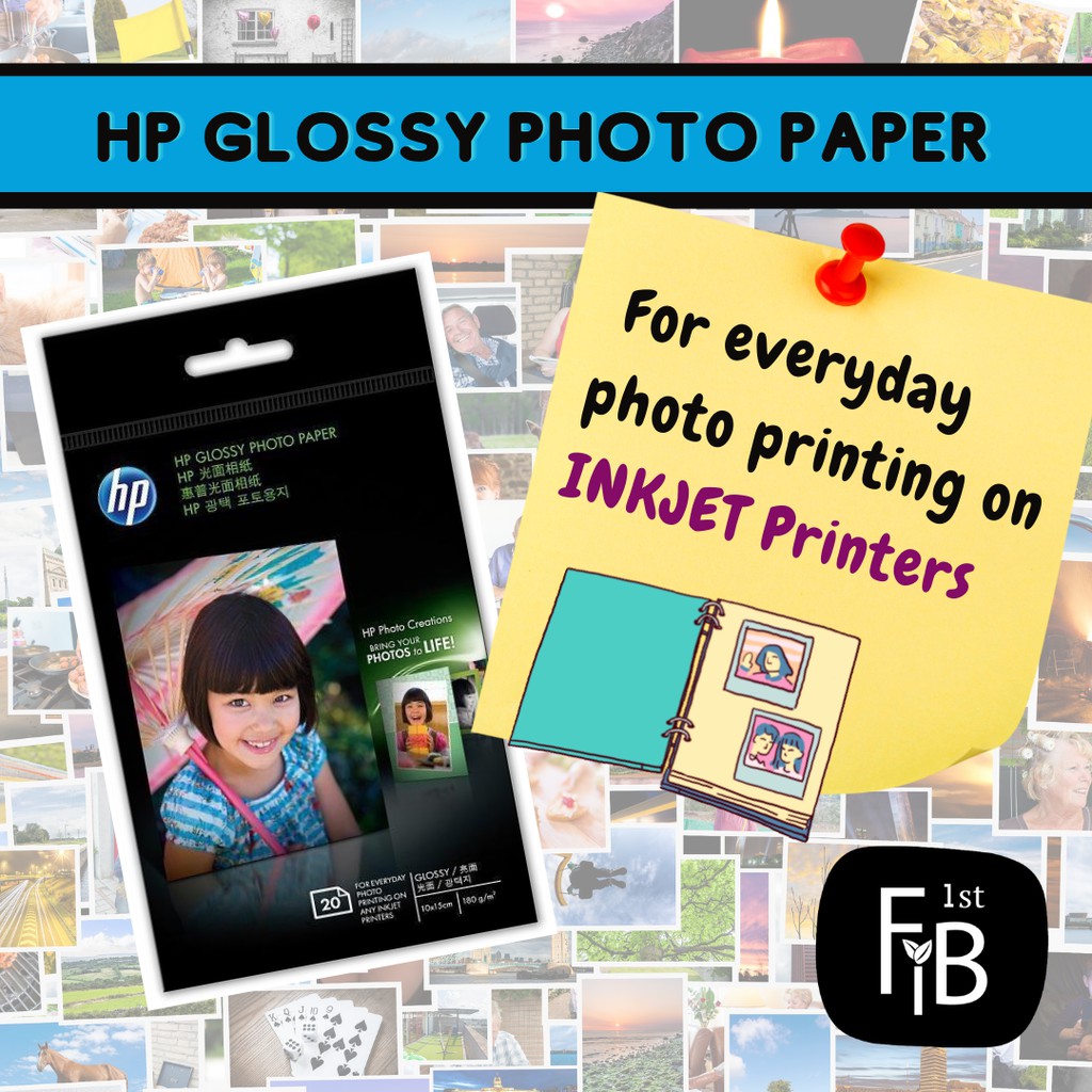 กระดาษพิมพ์รูป-กระดาษปริ้นท์รูป-กระดาษ-photo-hp-glossy-photo-paper-ขนาด-10x15-180g-m-จำนวน-20-แผ่น