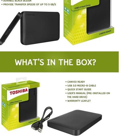 ฮาร์ดดิสก์ภายนอก-toshiba-canvio-2tb-harddisk-canvio-ready-2tb-harddisk-eksternalค