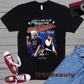 【Hot】เสื้อยืด พิมพ์ลาย I Am Old But I Saw Bob Seger On Stage สําหรับผู้ชาย