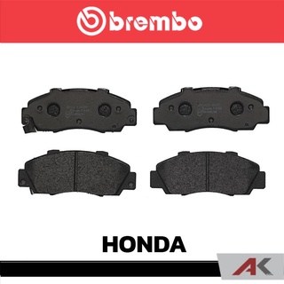 ผ้าเบรกหน้า Brembo โลว์-เมทัลลิก สำหรับ HONDA DC2 93 Odys 95 Leg 91, Acc 98 3.0 รหัสสินค้า P28 026B ผ้าเบรคเบรมโบ้