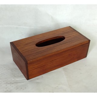 กล่องใส่ทิชชู่ไม้ ที่ใส่กระดาษชำระ กล่องไม้สัก กล่องใส่ของอเนกประสงค์ กล่องใส่กระดาษชำระไม้สัก กล่องวินเทจ