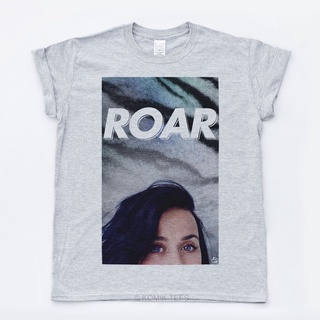 HOT SALINGเสื้อยืดผ้าฝ้ายเสื้อยืดผ้าฝ้าย พิมพ์ลายอัลบั้ม Roar Katy Perry Prism Music s Dope Swag Hype Arrive สําหรับผู้ช