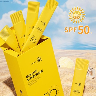 【DREAMER】Face Body Whitening Sunscreen Cream Moisturizing Brightening Refreshing Waterproof UV Protector Concealer Isolation Sunblock SPF50+