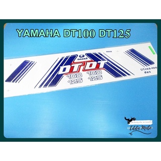 YAMAHA DT100 DT125 BODY STICKER  