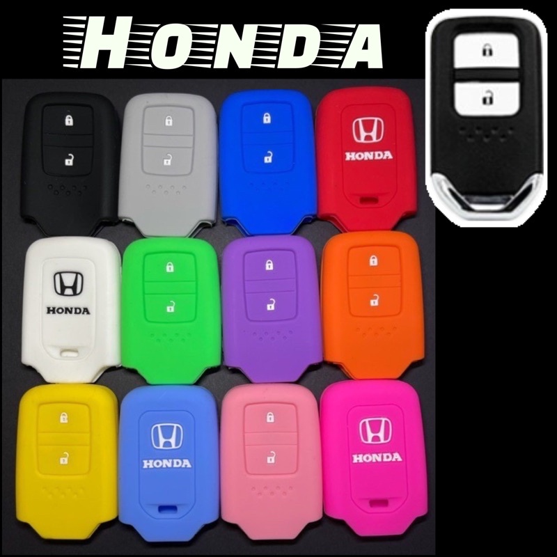 ภาพหน้าปกสินค้าซิลิโคนกุญแจรถยนต์HONDA city hatchback5ประตู (All New City 2020 2021)Honda Jazz'14 Top,HR-V,BR-V (2ปุ่ม) จากร้าน jutapatjeamkunakorn บน Shopee