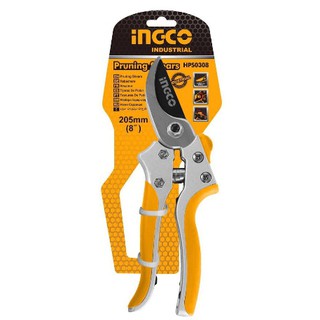 INGCO กรรไกรแต่งกิ่ง 8 นิ้ว รุ่น HPS0308 ( Pruning Shear ) กรรไกรตัดกิ่ง กรรไกรแต่งกิ่งไม้ ตัดแต่งกิ่ง ตัดแต่งกิ่งไม้-