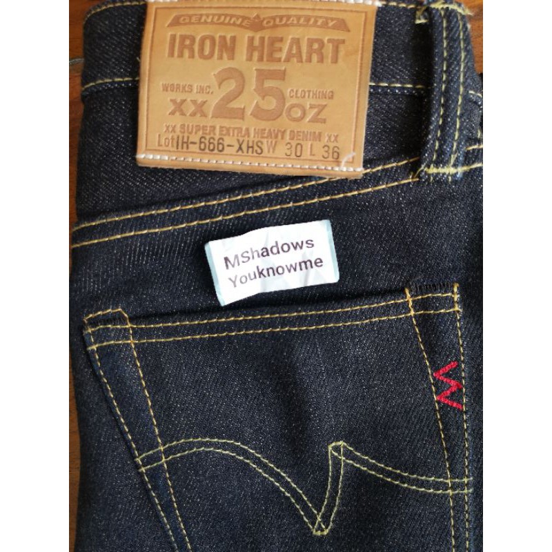 iron heart 666 XHS W30 25 Oz. | Shopee Thailand