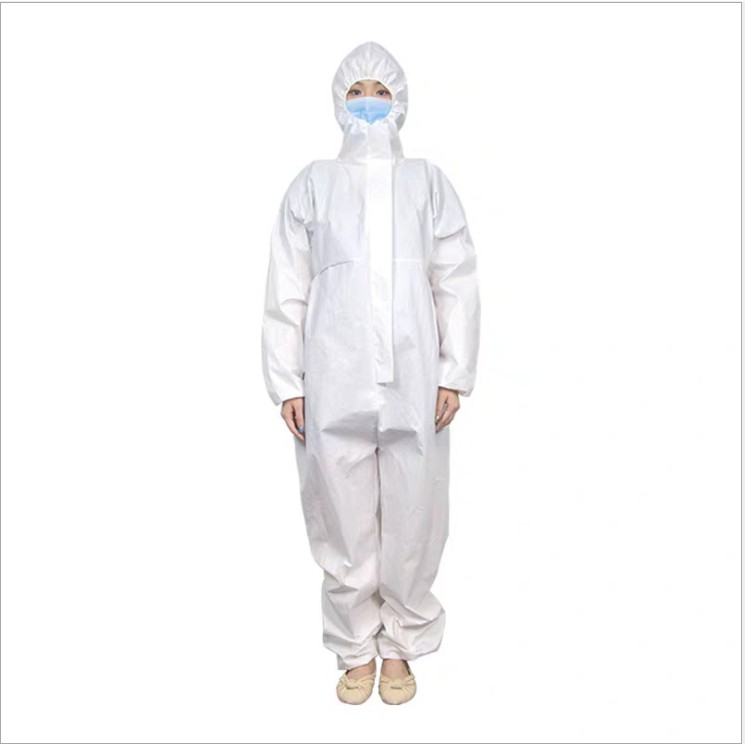 ภาพสินค้า(พร้อมส่งหนักมา )ชุด PPE ชุดป้องกันส่วนบุคคล ชุดกันโรค ชุดป้องกัน ชุดป้องกันเชื้อโรค จากร้าน glledshop บน Shopee ภาพที่ 5
