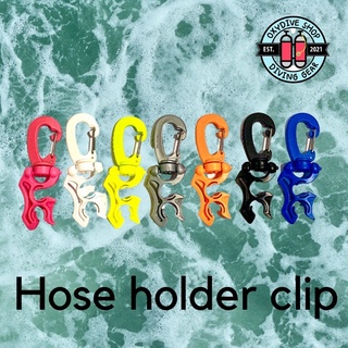 ภาพขนาดย่อของสินค้าTooke BCD Hose holder clip ตัวล๊อคสาย BCD ชุดดำน้ำ