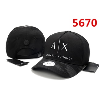 หมวกเบสบอล แบรนด์เนม EA7 AX สําหรับผู้ชาย