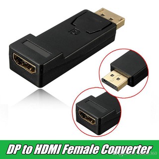 ภาพหน้าปกสินค้าDisplayPort DP Display Port Male to HDMI Female Converter Adapter New ที่เกี่ยวข้อง