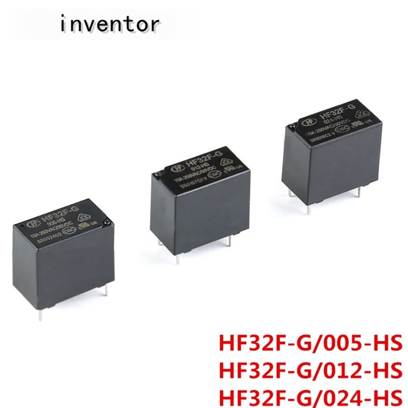 รีเลย์พลังงาน 5V 12V 24V Hf32F-G Jzc-32F-005-Hs Jzc-32F-012