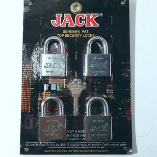 กุญแจมาสเตอร์คีย์ Jack ชุด 4 ตัว 40 มม.