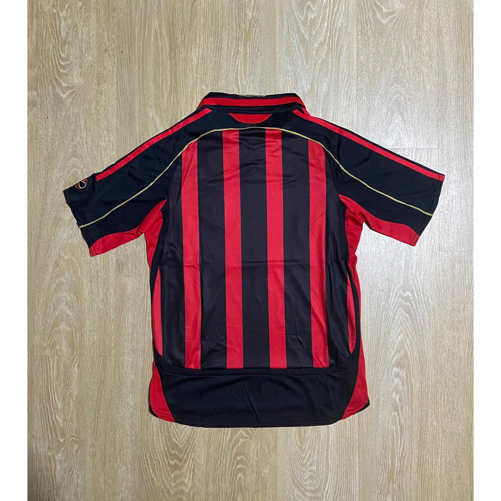 เสื้อทีมเอซีมิลานเหย้า-แดง-ดำ-ย้อนยุค-2006-2007