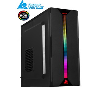 ภาพหน้าปกสินค้าVENUZ ATX Computer Case VC1919ไฟ RGBประกัน 1ปี ที่เกี่ยวข้อง