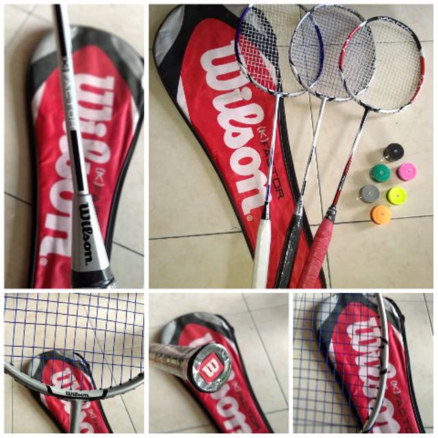 ไม้แบดมินตัน Wilson k factor | Shopee Thailand