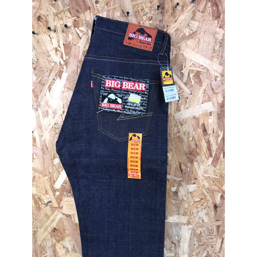 กางเกง-bigbear-jeans-ทรงกระบอกริมแดง-รหัสสินค้า-011011105000