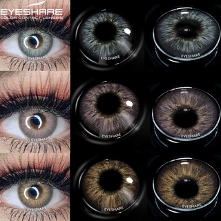 Eyeshare คอนแทคเลนส์หลากสีสัน 12 สีสําหรับแต่งหน้า Omg
