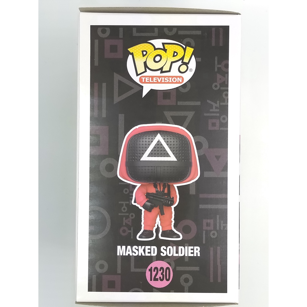 funko-pop-squid-game-player-round-masked-soldier-1230-กล่องมีตำหนินิดหน่อย