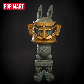 [Asari] ฟิกเกอร์ POPMART POPMART LABUBU Gold-Faced Bronze Man LABUBU เครื่องประดับแฟชั่น