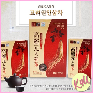 ภาพหน้าปกสินค้า✈️พร้อมส่ง✈️ของขวัญของฝาก Korean One Ginseng tea ชาโสมเกหลี ชาสมุนไพร ที่เกี่ยวข้อง