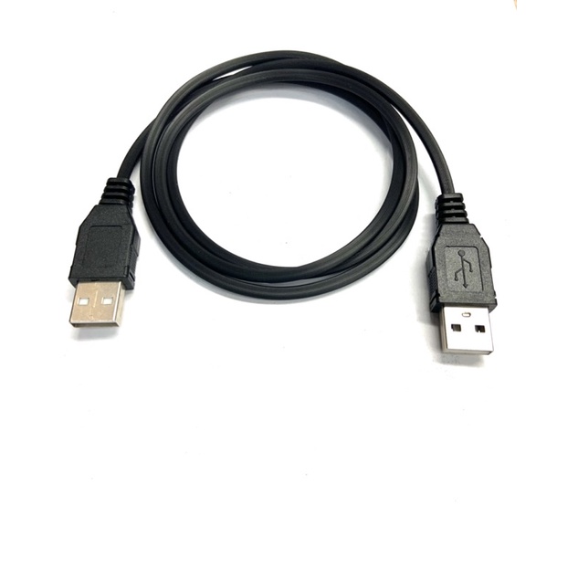 สาย USB 2.0 Male to Male AM-AM Cable 1เมตรสายusb ตัวผู้ ออก ตัวผู้ ...