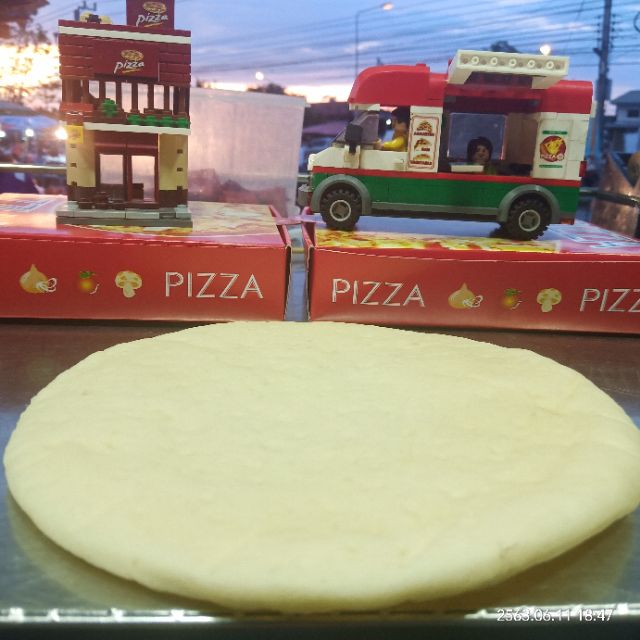 ภาพหน้าปกสินค้าแป้งพิซซ่า แป้งโฮมเมท (แบบบาง) ขนาด 7 นิ้ว (ผลิตใหม่ทุกออเดอร์) จากร้าน inchanpizza บน Shopee
