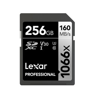 ภาพขนาดย่อของภาพหน้าปกสินค้าLexar 256GB SDXC Professional 1066x (160MB/s) จากร้าน legendshopeemall บน Shopee
