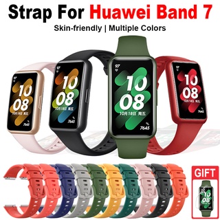 ภาพหน้าปกสินค้าสายนาฬิกาข้อมือซิลิโคน แบบเปลี่ยน สําหรับ Huawei Band 7 ที่เกี่ยวข้อง